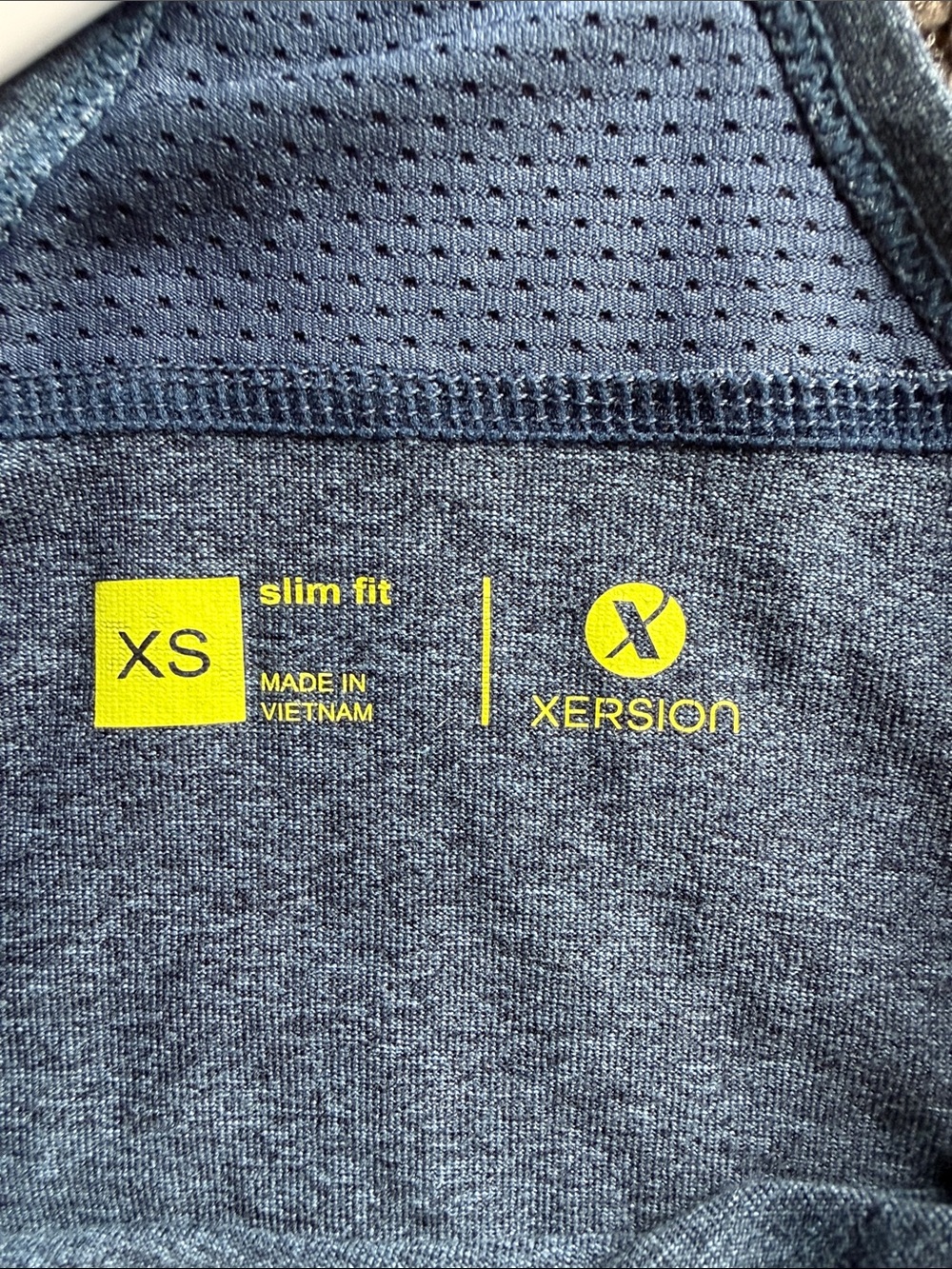 Xersion Navy Racerback Tank Top - Picture 3 of 3